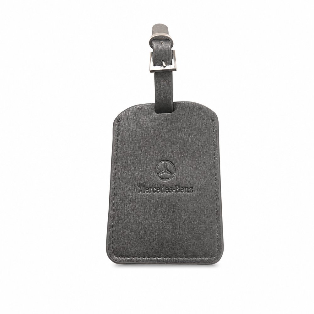 Debossed Leather Luggage Tags | Branded Travel