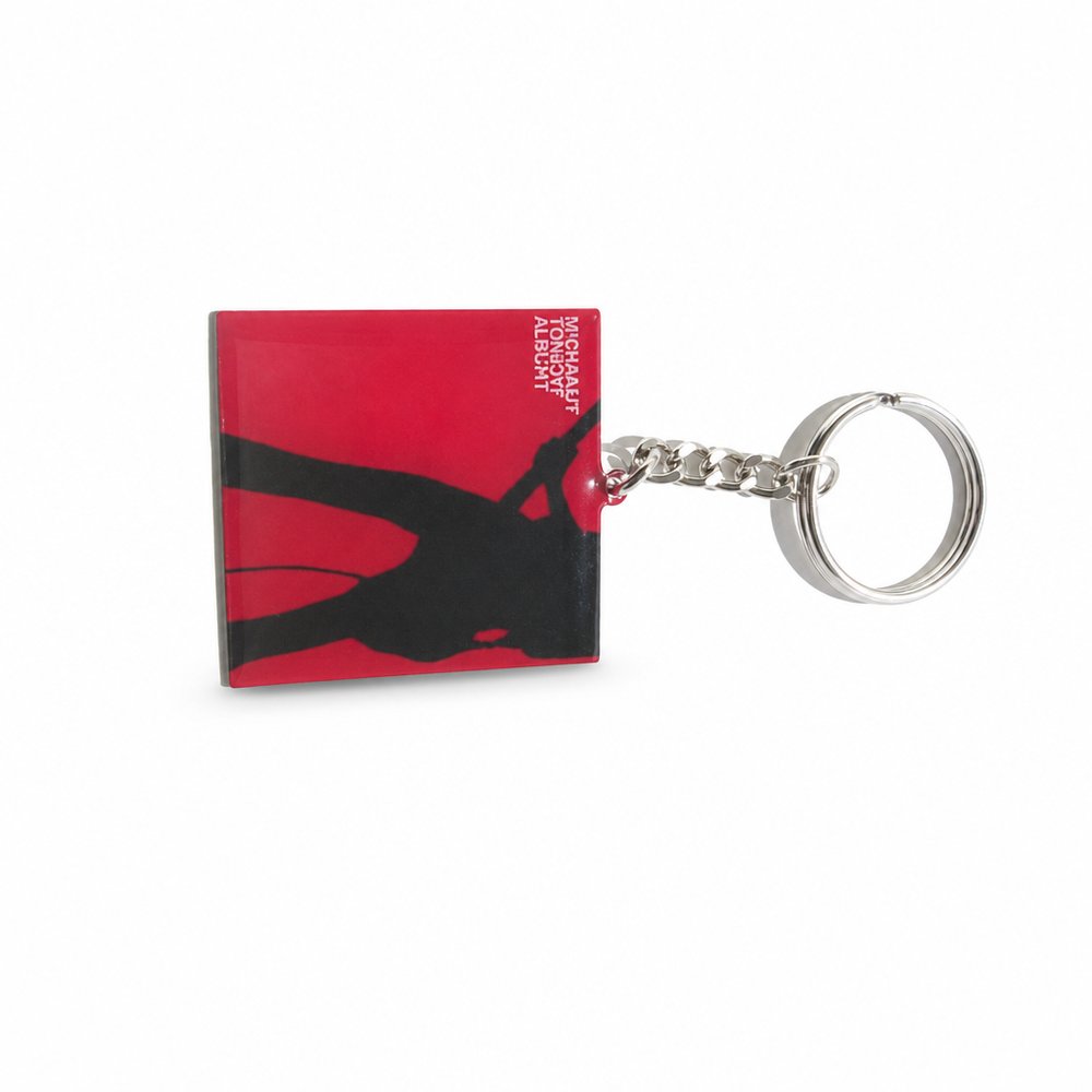 Epoxy Glass Keyrings — Custom Branded Keychains