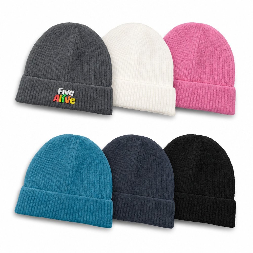 Cozy Brushed Knit Kids Beanie