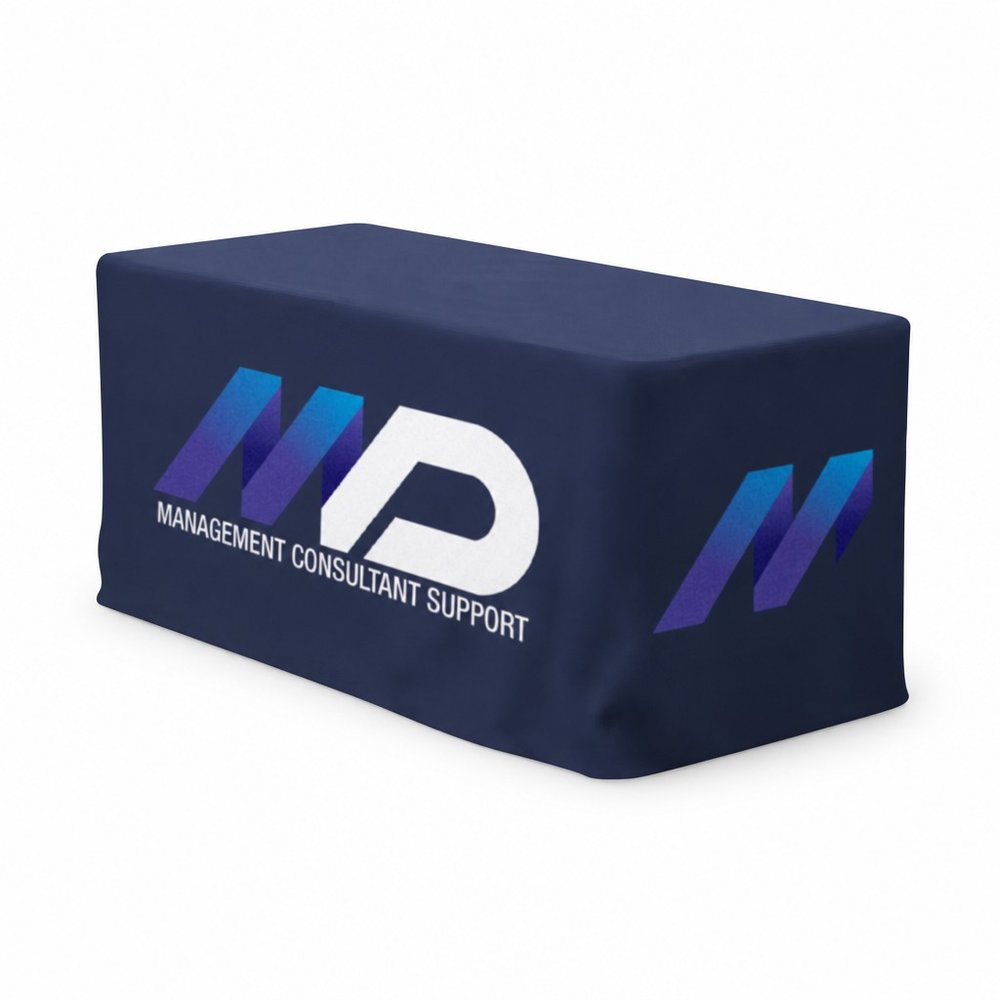 Fitted Event Table Cover 6ft Full Colour