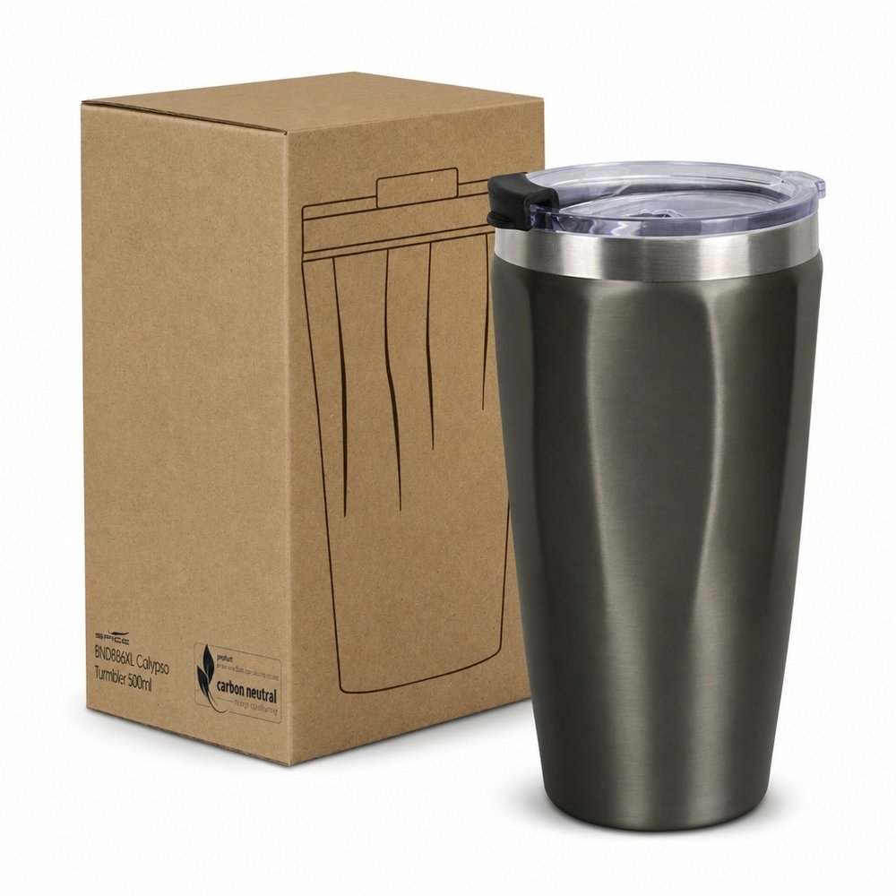 Calypso Recycled Steel Vacuum Tumbler 500ml