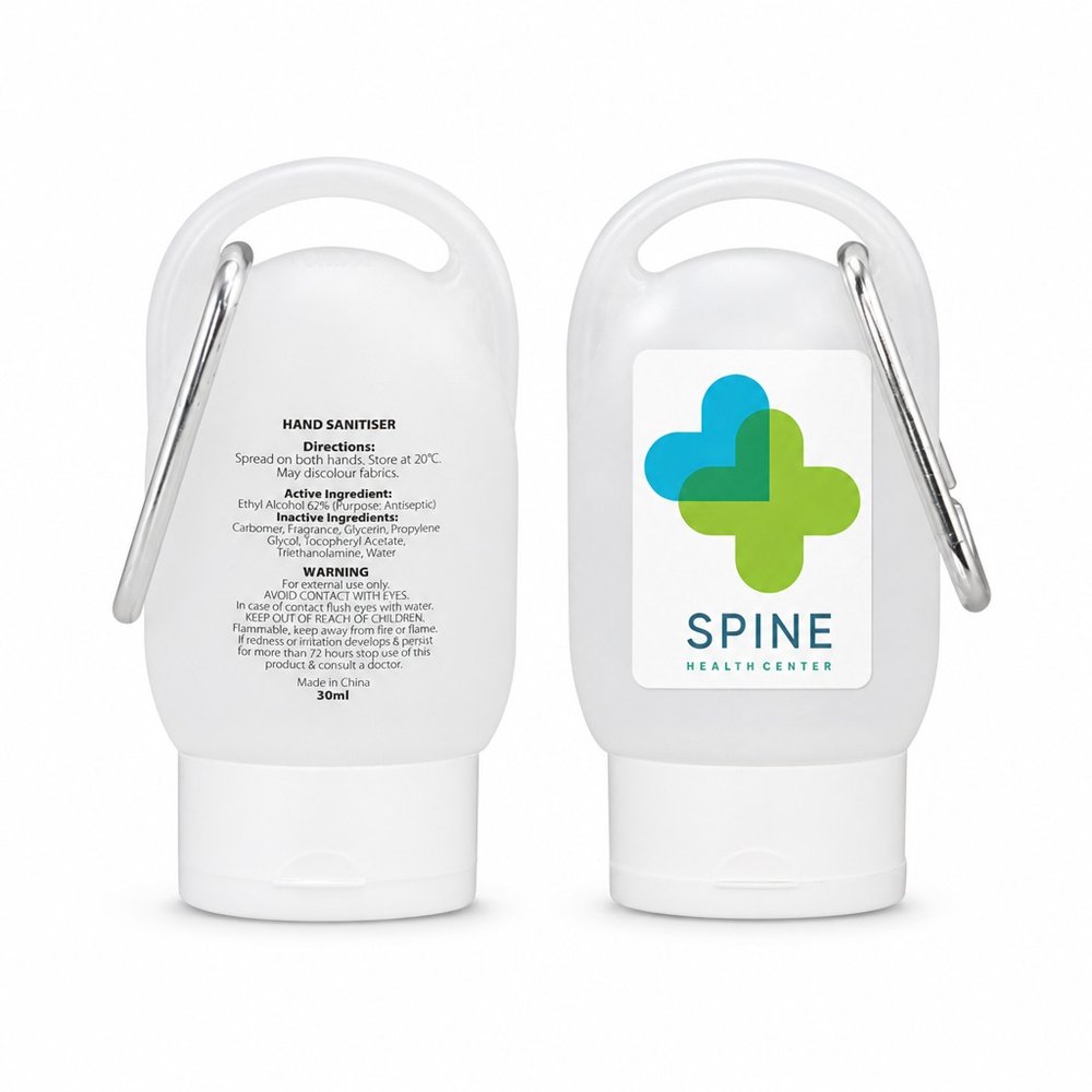 Carabiner Hand Sanitiser Gel 30ml