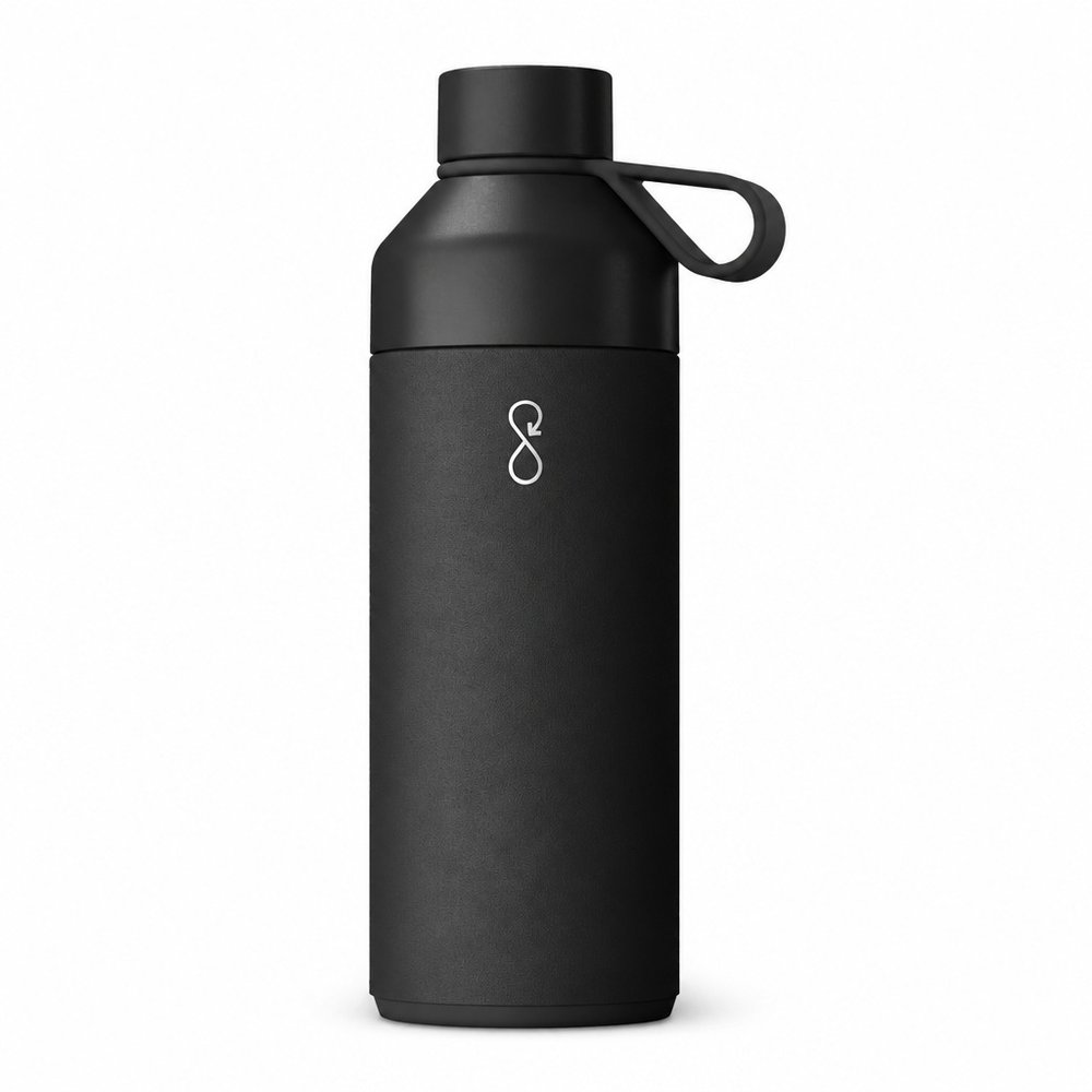 Ocean Bottle Big Recycled Steel Flask