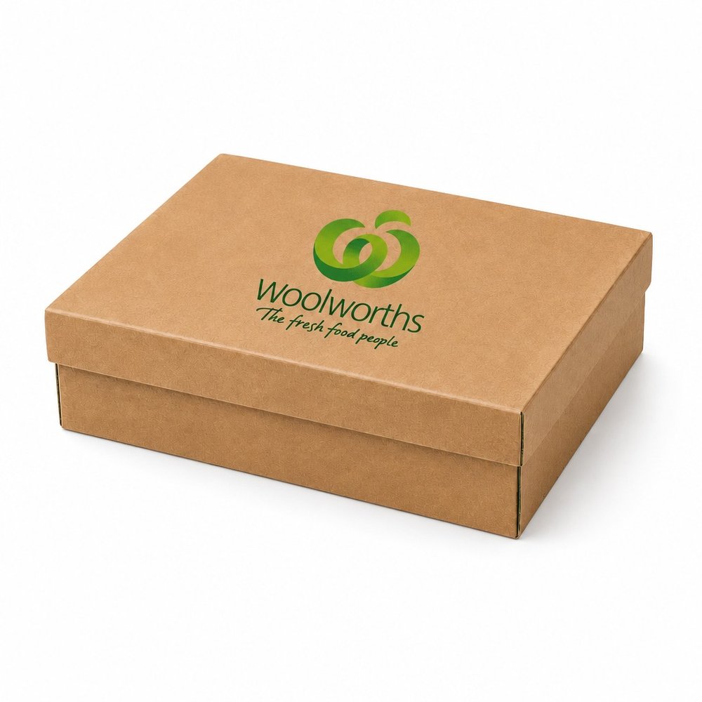 Kraft Cardboard Gift Box, Medium