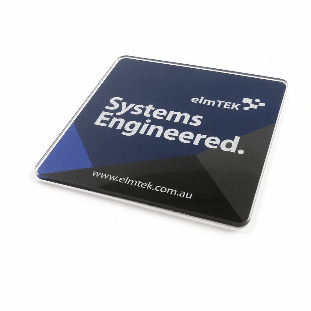 Square Acrylic Coasters — Custom Printed Full Colour
