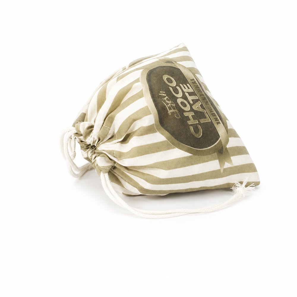 Full Colour Printed Cotton Drawstring Bags 19.5x21cm