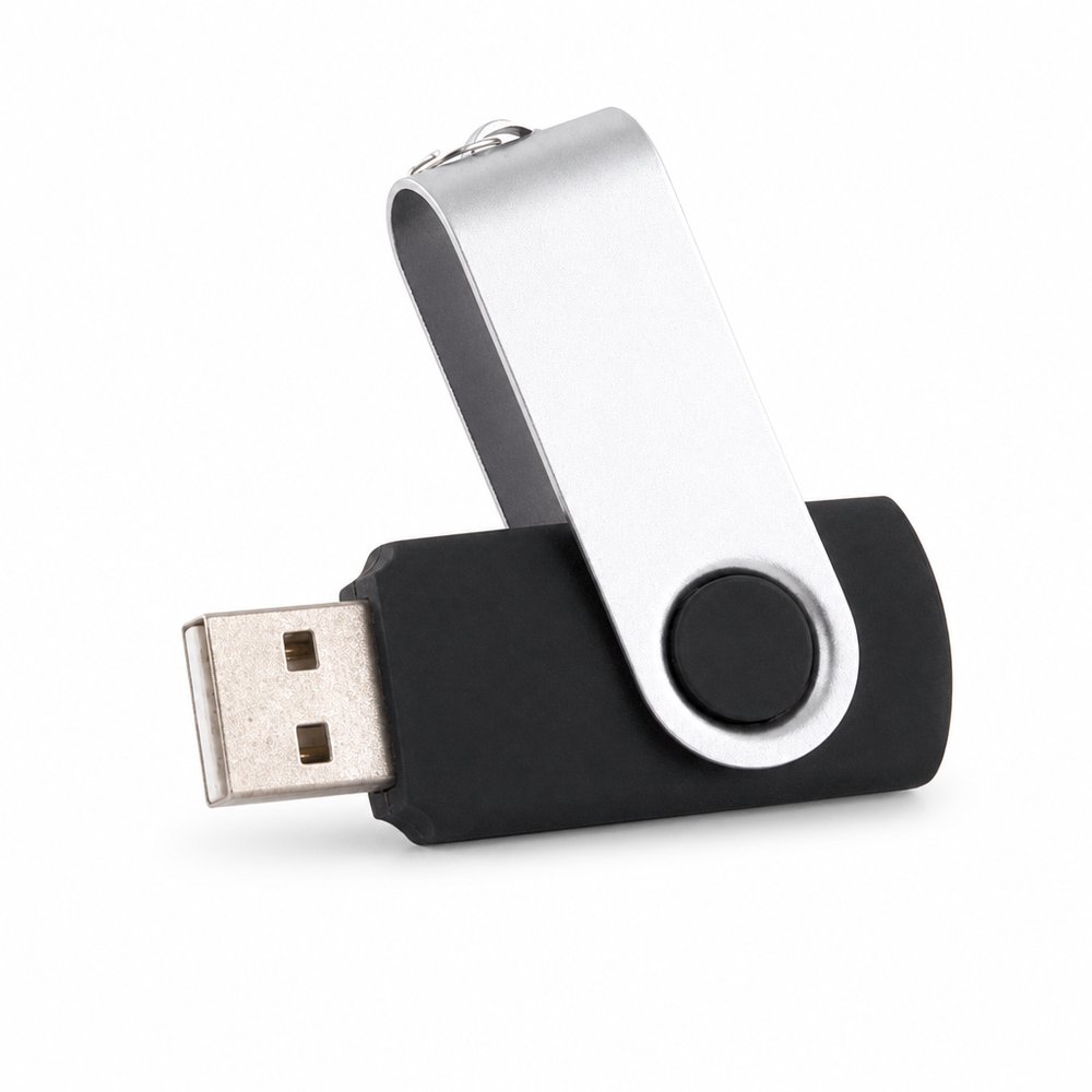Classic Swivel 4GB USB Flash Drive with Logo Print