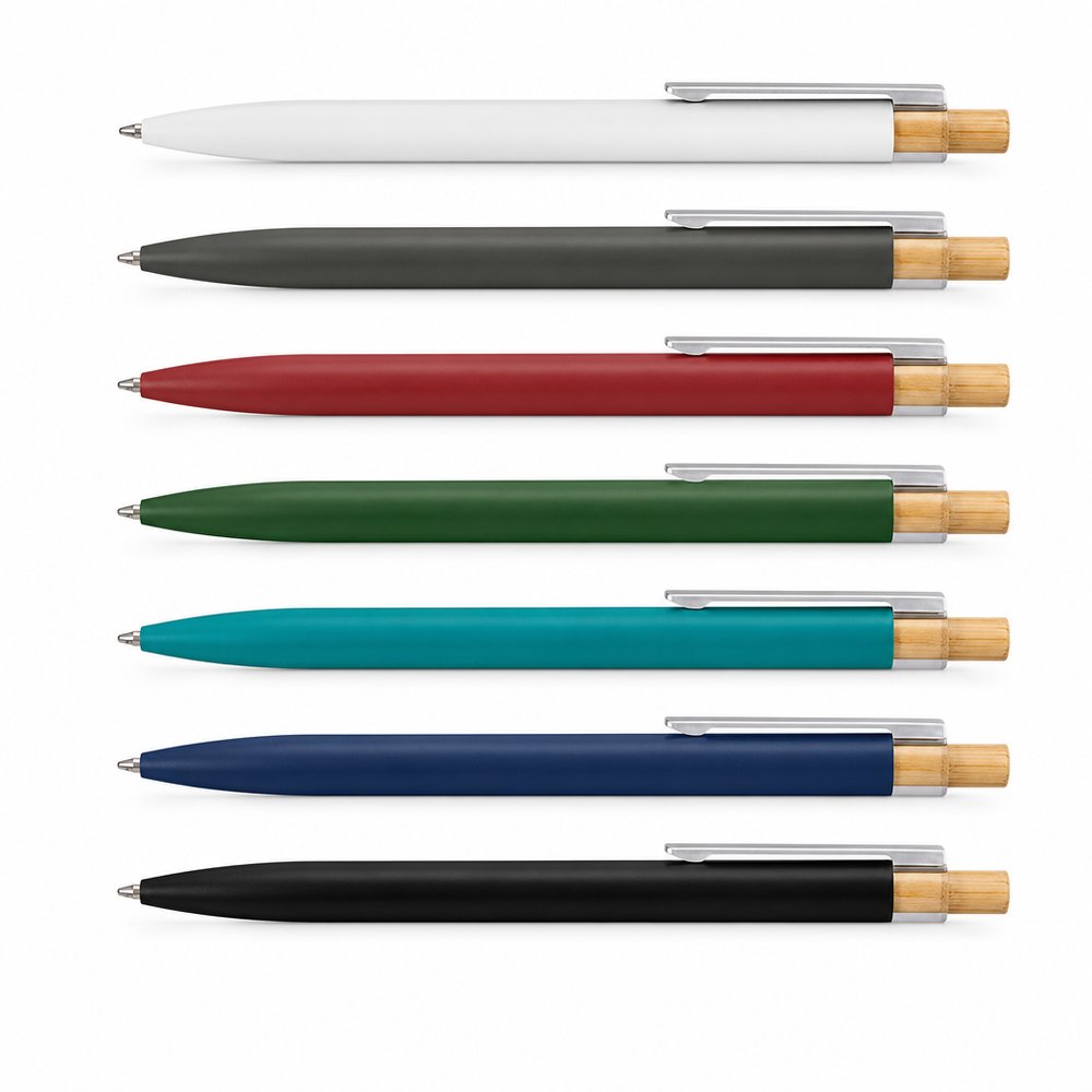Recycled Aluminium Eco Pen — Branded Ballpoint