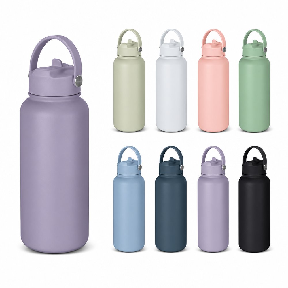 Stainless Steel Insulated Water Bottles (1L)
