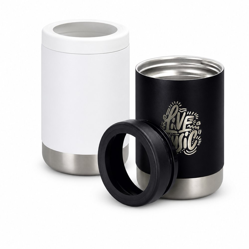 Vacuum Stubby Coolers with Bottle Opener