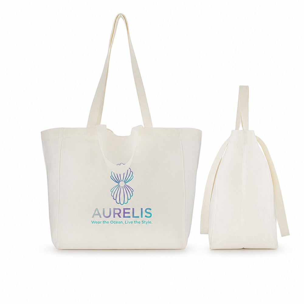 Recycled Canvas Bags (330gsm, Dual Handle)