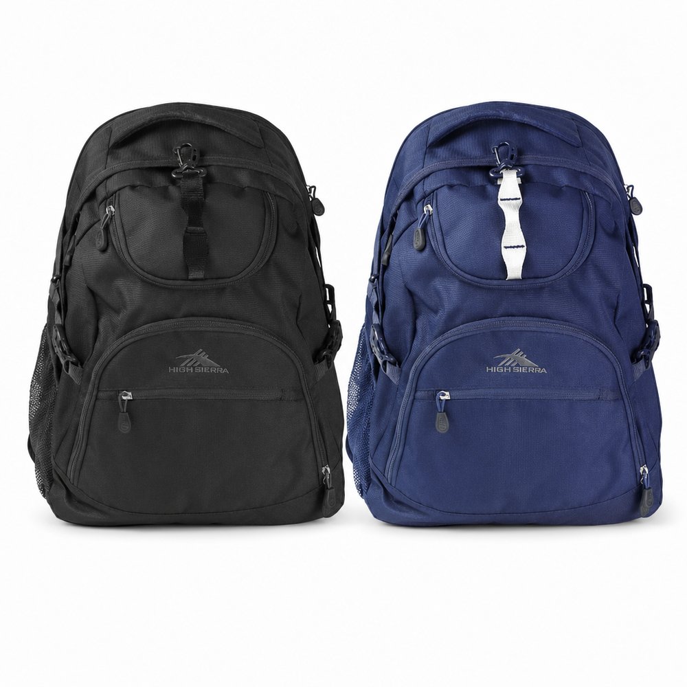 High Sierra Light Backpacks (45L, 16" Laptop, Ripstop Polyester)