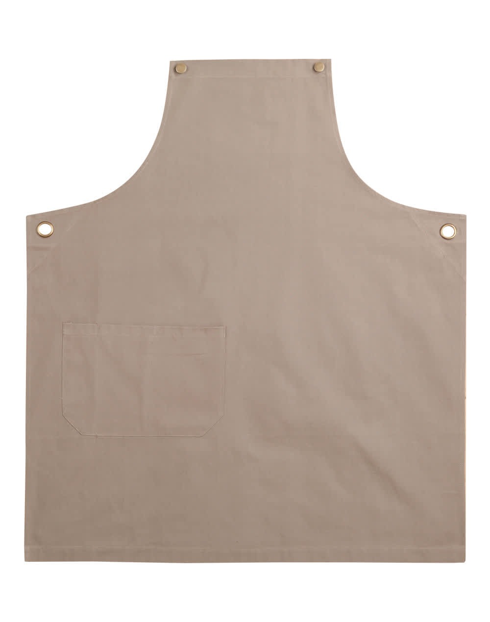 Canvas Bib Apron in Heavy Cotton Twill