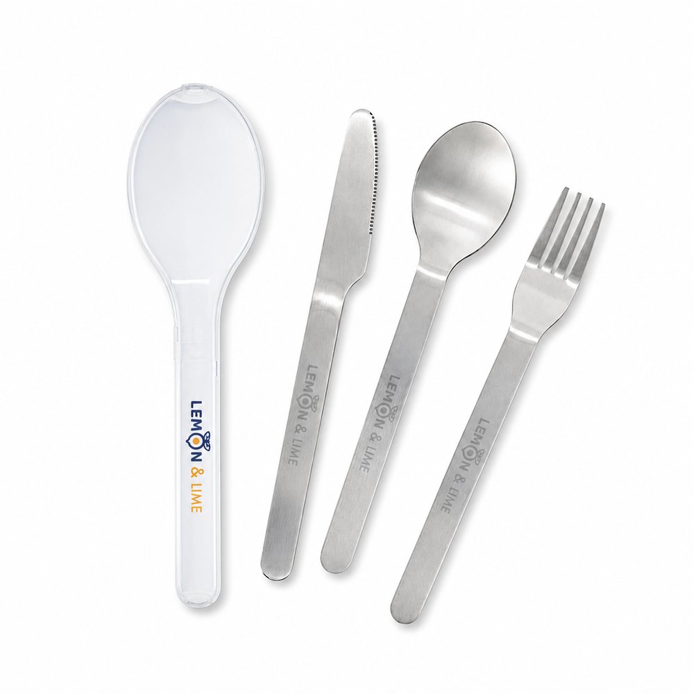 Juniper Reusable Cutlery Set in Travel Case