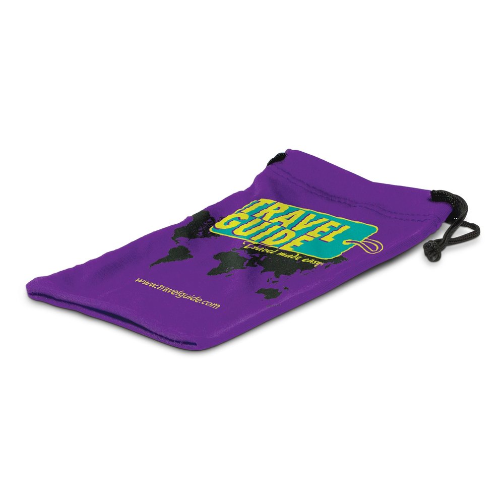Microfibre Lens Cleaner Drawstring Pouch