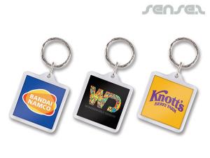Acrylic Keyrings (Square)