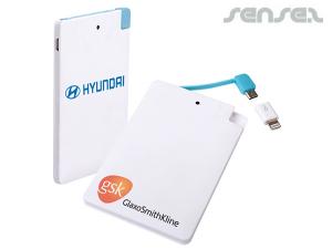 Promotional Ultra Slim Power Banks (2200mAh)
