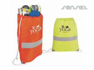 Hi Vis Drawstring Backpacks