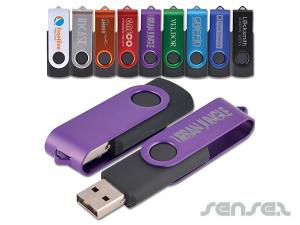 Promotional USB Sticks - Swivel (4GB)