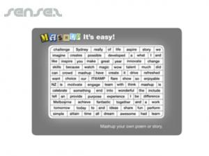Promotional Magnetic Word Puzzles (A5)