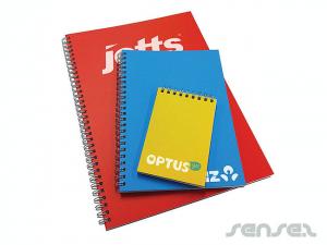 Promotional Soft Cover Wiro Notebooks (A5)