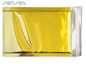 Promotional Gold Foil Envelopes - Various Sizes (UNBRANDED)
