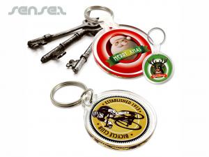 Round Acrylic Keyrings (5cm Dia)