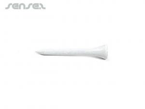 Promotional Colour Wooden Tees (70mm)