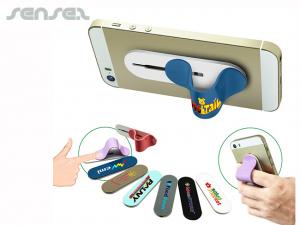 Promotional Mobile Phone Flexible Loop Holders With Stand