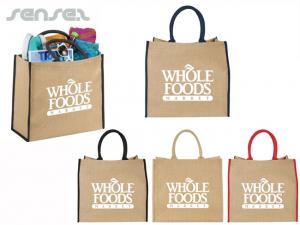 Promotional Large Jute Tote Bags
