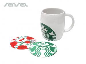 Promotional Full Colour Microfiber Coasters