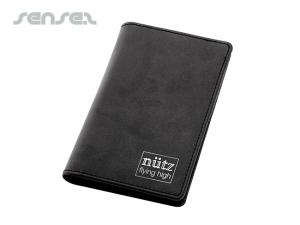 Promotional Samina Leather Pocket Jotters