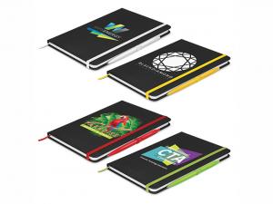 Vardos Black Notebooks With Pen (A5)