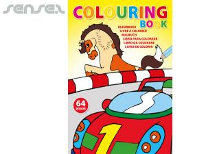 Promotional Kids Big Colouring Books (A4)