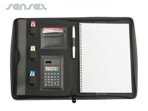 Promotional Oficina Zippered Compendiums (A4)