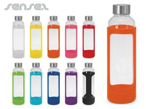 Promotional Borosilicate Bottles in Sleeves (600ml)
