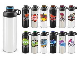 Promotional Chia Metal Drink Bottles (900ml)