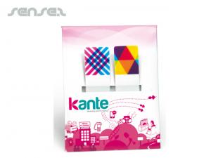 Printed Duo Sticky Flags (Set Of 40)