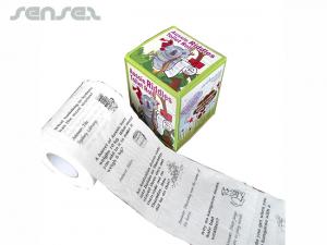 Printed Toilet Paper Rolls