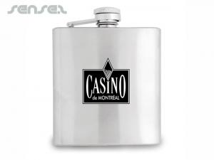 Promotional Stainless Steel Flasks (180ml)