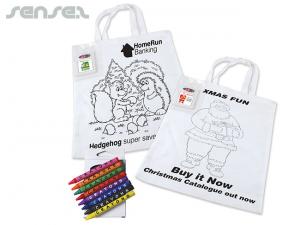 Promotional Colouring In Tote Bags