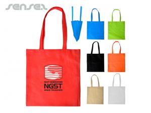 Promotional Non-Woven V-Shaped Shopping Bags