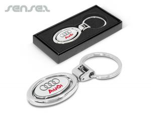 Promotional Spinning Chromel Key Rings