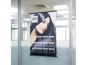 Poster On Hanging Rails