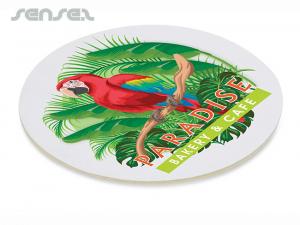 Promotional Full Colour Cardboard Coasters - Round