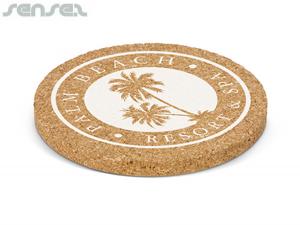 Island Cork Coasters - Round