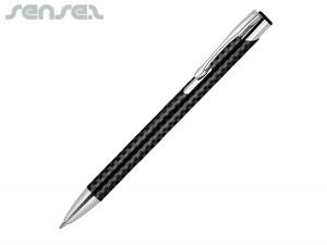 Promotional Maria Racing Carbon Fibre Metal Pens