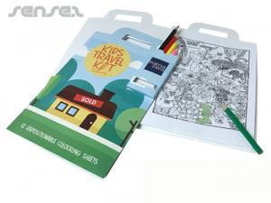 Promotional Kids Colouring Travel Kits