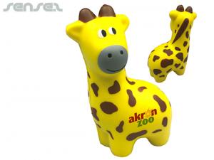 Promotional Giraffe Stress Balls