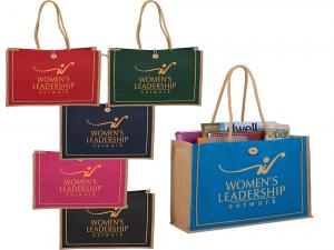 Promotional Surry Jute Bags With Buttons